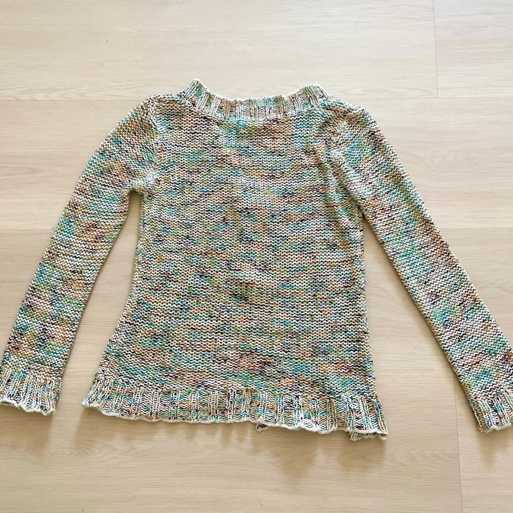 Vertigo Paris Multicolor Knit Cardigan sweater S